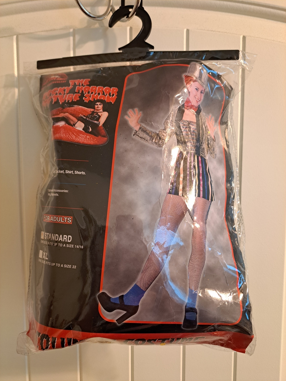 💋The Rocky Horror Picture Show Columbia Costume Set Complete 5pc Adult Standard